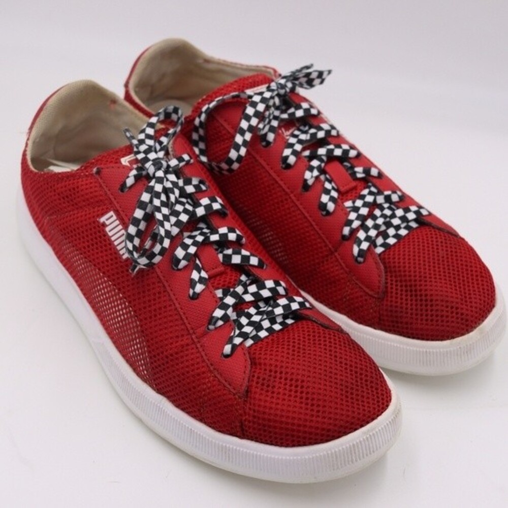 Puma Bolt Lite Mens 8.5 Usain Bolt London 2012 Olympic Red Mesh Running Sneakers